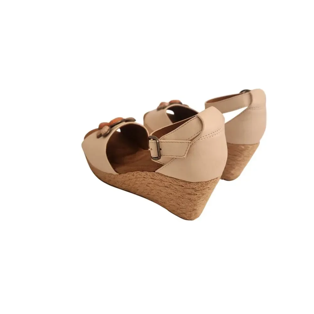 Style & Co.  Women's Seleeney Stone Embellished Wedge Sandals 5.5M